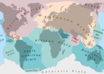 7 Major Tectonic Plates (Pacific, African, Eurasian, Antarctic and more)