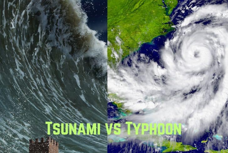 Tsunami vs Typhoon - Detailed Comparison | Earth Eclipse