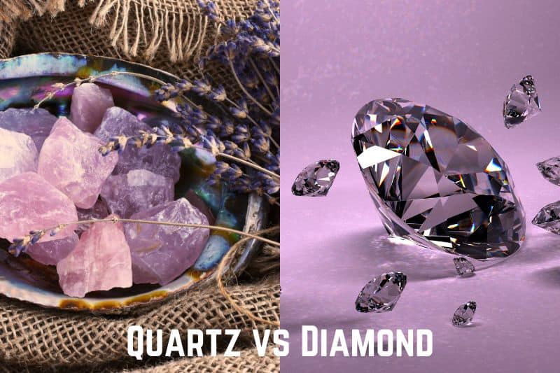 Quartz vs Diamond (Differences & Similarities)